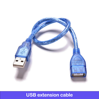 Kabel USB 30cm USB-A ke USB-B untuk Ardui MINI TYPE-C kabel Printer mikro