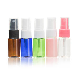 <b>Empty</b> Fine Mist PET 10ml 30ml Amber White clear Multiple colors available Plastic <b>Spray</b> <b>Bottle</b> for Cosmetic Packaging - Product Image 1