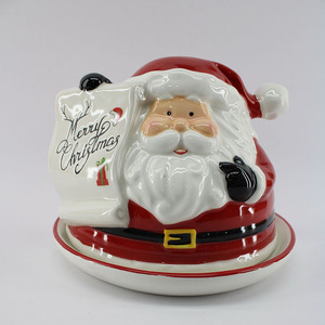 Taza Navideña Vintage con Tapa de Papá Noel, para el Hogar y Restaurantes, Regalo de <span class=keywords><strong>Navidad</strong></span> - Product Image 4