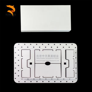 Grilles <span class=keywords><strong>d</strong></span>'<span class=keywords><strong>aération</strong></span> intérieures en aluminium <span class=keywords><strong>de</strong></span> style moderne personnalisées, à double ouverture simple, à levier électrique, pour - Product Image 3