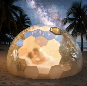 <span class=keywords><strong>Tenda</strong></span> a Cupola Geodetica <span class=keywords><strong>in</strong></span> Vetro PoeticExist 9M per Strutture Glamping Off-Grid <span class=keywords><strong>in</strong></span> <span class=keywords><strong>Montagna</strong></span> - Product Image 1