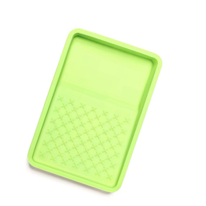 Nhà máy riêng khuôn dễ dàng làm sạch cao su màu xanh lá cây Silicone khay sơn - Product Image 4