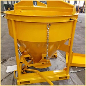 El diseño actualizado de hormigón comida cubo para contratistas de construcción 1CBM capacidad - Product Image 5