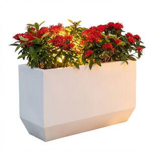 Jardinera <span class=keywords><strong>de</strong></span> Acero Inoxidable a <span class=keywords><strong>Precio</strong></span> <span class=keywords><strong>de</strong></span> Fábrica, Maceta Metálica para Exteriores, Decoración para Áreas Públicas, Contenedor para Plantas - Product Image 2