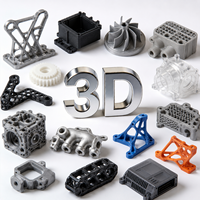 Servicios de Impresión 3D Personalizados, Piezas de Prototipo SLA, SLS, FDM para Pruebas de Ingeniería y Necesidades de Producción en Pequeños Lotes