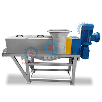 Automatische Dubbele Schroefpers Motor Sapcentrifuge voor Fruit & Groente Verwerking Tian Zhong Machinery YZJ-180 3kw
