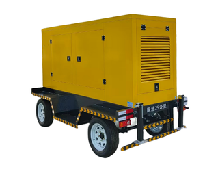 גנרטור דיזל מקצועי 30kVA סופר שקט מדגם JINFANG JF-50DG-50kw נייד על עגלה - Product Image 4