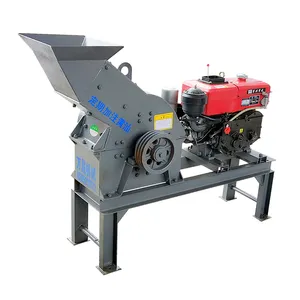 For sale diesel type small crushing machine hammer mill