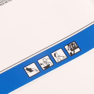 Thuốc trừ sâu nhãn sản phẩm PE Chất liệu biểu tượng tùy chỉnh vĩnh viễn dính Glossy nhiều lớp nhãn dán CuộN - Product Image 3