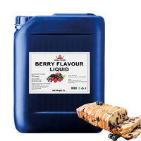 Halal gecertificeerde bessensmaak (blauwe bes, aardbei, cranberry, zwarte bes) extract voor bakproducten, dranken, room en fruitdranken