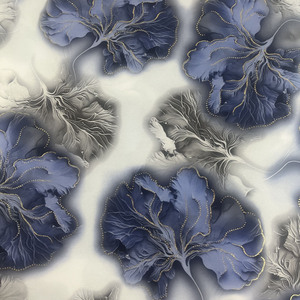 Nuova alta qualità 4 vie tessuto in poliestere elasticizzato stampa digitale copertura in tessuto con oro per le donne abbigliamento estivo - Product Image 6