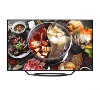 TV OLED 55 Inch Langsung dari Pabrik, Murah OEM 1080p Smart Android 1.5G+8G Hitam untuk Lampu Latar LED 60Hz