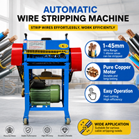 Machine automatique de dénudage de fils 1-45 mm, robuste et portable, pour le recyclage du cuivre de rebut, haute capacité, faible entretien