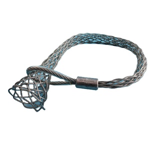 Câble en acier tirant la poignée <span class=keywords><strong>Double</strong></span> armure Single Eye Wire Rope Clip Type <span class=keywords><strong>Cable</strong></span> Sock - Product Image 2