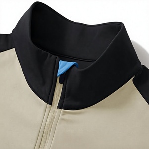 Men's Solid Quarter <b>Zip</b> Pullover Long Sleeve Casual <b>Shirt</b> <b>with</b> Stand Collar Breathable Polyester/Cotton Quick Dry Autumn Wear - Product Image 6