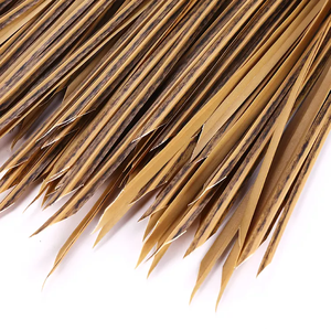 Meilleur <span class=keywords><strong>prix</strong></span> d'usine matériau PE ignifuge forte cabane tiki chaume synthétique <span class=keywords><strong>Maldive</strong></span> tuile de toit d'hôtel de vacances - Product Image 4