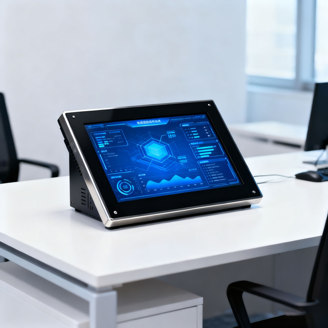 7 Inch Customizable Embedded Computer Industrial Touch Monitor Mini PC Windows LCD Display Industrial PC Case Stock 1 Year
