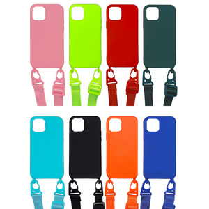 <span class=keywords><strong>Coque</strong></span> de téléphone portable, en TPU souple, <span class=keywords><strong>avec</strong></span> lanière, à col ajustable, pour <span class=keywords><strong>iPhone</strong></span> 13 <span class=keywords><strong>Pro</strong></span> max - Product Image 2