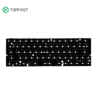 GK64Xs-Teclado mecánico personalizado, 65% teclas, Oem, servicio Qmk, Rgb, intercambio en caliente, Bt, Pcb, con Fn