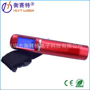 Balance à bagages électronique portable de 50 kg avec écran LED, à ressort, pour la maison, les voyages, les sacs, les épiceries - Product Image 4