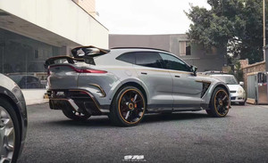 ชุดแต่งคาร์บอนไฟเบอร์สไตล์ MSY สำหรับ Aston Martin DBX ประกอบด้วยลิ้นกันชนหน้า, ดิฟฟิวเซอร์, สปอยเลอร์, สเกิร์ตข้าง พร้อมกันชน อัพเกรดสำหรับ DBX - Product Image 4
