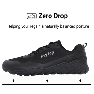 Chaussures de course minimalistes pour hommes, pieds nus, avec large espace pour les orteils, zéro dénivelé, maille respirante, forme naturelle <span class=keywords><strong>du</strong></span> <span class=keywords><strong>pied</strong></span>, baskets athlétiques pour le jogging - Product Image 5
