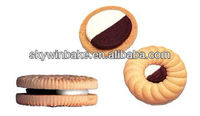 Machine à biscuits automatique Skywin Tailor à deux voies et deux crèmes pour la fabrication de biscuits en usine