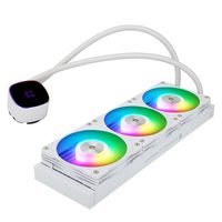 Refroidisseur de processeur liquide Thermalright Frozen Horizon 360 V2 BLANC ARGB avec trois ventilateurs PWM 1550RPM pour LGA1700 AM5