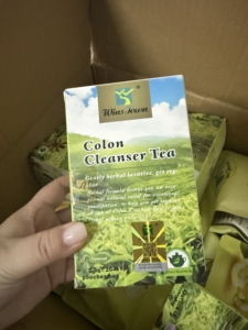 Winstown Colon Cleanser <b>Tea</b> 2.5g×20 Pouches Box Organic Herbal <b>Tea</b> Bag for Natural Detox and Weight Loss - Product Image 1