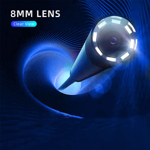 Dearsee wifi 내시경 8mm HD 1.3MP 렌즈 파이프 방수 borescope 카메라 안드로이드 ios 세미-리지드 5M - Product Image 6