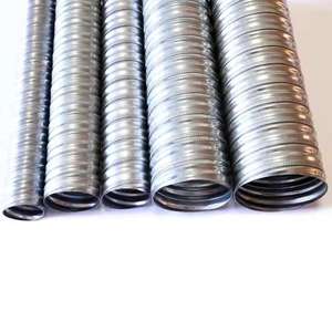 ท่อลูกฟูกโลหะชุบสังกะสีแบบมีความยืดหยุ่นสูงปรับแต่งได้ - Product Image 2