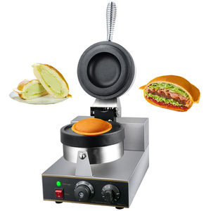 Máquina Coreana para Waffles, Gelato y Panini, Máquina de Comida Rápida, Máquina para Hacer Hamburguesas UFO, Máquina Comercial Doble para Hacer Hamburguesas UFO - Product Image 2