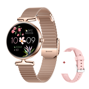 2025 V81 Relojes Thông Minh Đồng Hồ 1.19Inch Amoled Màn Hình Bt Cuộc Gọi Theo Dõi Sức Khỏe Chế Độ Thể Thao Thời Trang Thông Minh Đồng Hồ Dành Cho Phụ Nữ - Product Image 1