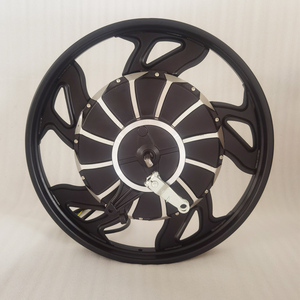 17 Inch 48V 60V 72V 1500W 27Mm Magneten 60 Km/h Linker Trommelrem Borstelloze Gelijkstroom Elektrische Ebike Achternaafmotor - Product Image 4
