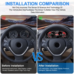 NaviHua <b>for</b> BMW F01 F06 F10 F15 F25 Auto Meter <b>Car</b> LCD Dashboard with Linux System Virtual Cockpit Instrument Auto <b>Speedometer</b> - Product Image 4