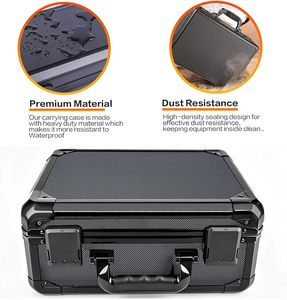 Estuche de Transporte Resistente al Agua y a los Olores, de Aluminio, para Meeting Owl 3 y Owl 4+-, Caja de Viaje Rígida con Compartimento para Cámara - Product Image 3