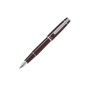 Pluma estilográfica de resina P-FPR-1 con punta de acero especial, cuatro opciones de color mate, tamaños de punta F y M, con convertidor de tinta CON-40 y original. - Product Image 1