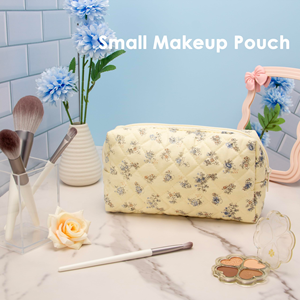 Bolsa de Maquillaje Portátil Bohemia con Cordón y Cremallera, Acolchada con Patrón de Letras Personalizado, de Poliéster, Promocional, Organizador de Viaje - Product Image 3