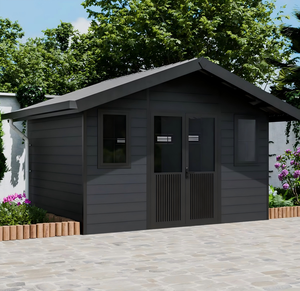 Panneaux WPC modulaires EASYGREEN Série E pour maisons modernes en bois, appartements, villas, ateliers, gymnases, halls, parcs, entrepôts extérieurs, matériaux en acier - Product Image 1