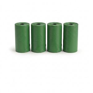 Bolsas para excremento de perro de plástico reciclado, ecológicas, duraderas, portátiles, personalizadas, al por mayor de fábrica OEM, con dispensador. - Product Image 4