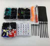 Kit de 925 attaches et rivets pour pare-chocs automobiles, en boîte, pour garnitures de portières, accessoires auto, fabriqué en Chine
