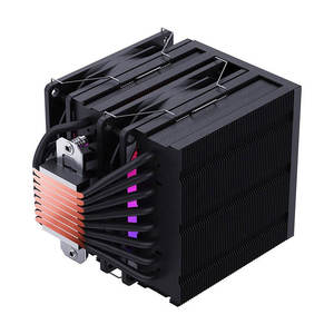 Enfriador de CPU de Doble Torre Snowman <span class=keywords><strong>Iceman</strong></span> MT880 con 8 Tubos de Calor, Refrigeración por Aire 1700, Silencioso, Compatible con X99, 2011, AM4/AM5, Ventilador I5i7 - Product Image 4