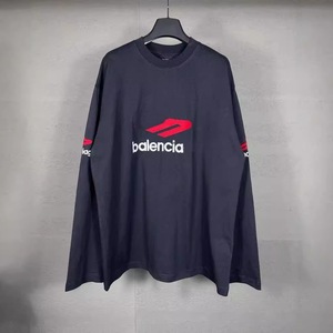 <span class=keywords><strong>Paris</strong></span> B House Version Authentique SS24 Coton Classique Logo en Ruban Édition Limitée Effet Vieilli Coupe Ample Unisexe Manches Longues - Product Image 1