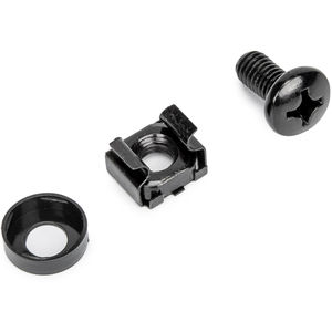 50 pezzi in acciaio al carbonio rivestimento di zinco gabbia dadi e gabbia a vite M6 + cremagliera viti M6x16 - Product Image 4