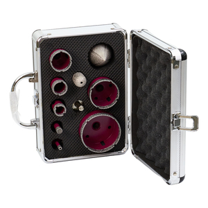 Tốc Độ Cao Thép 10Pcs Brazed Kim Cương Lõi Khoan Bit Thiết Lập Cho Phay Chamfer Trên Đá Granit Đá Cẩm Thạch Masonry Với Máy Mài Góc - Product Image 4