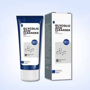 Limpiador Facial con Ácido Glicólico y Ácido Salicílico de Marca Blanca, Minimiza los Poros, Ilumina la Piel, para Adultos - Product Image 1