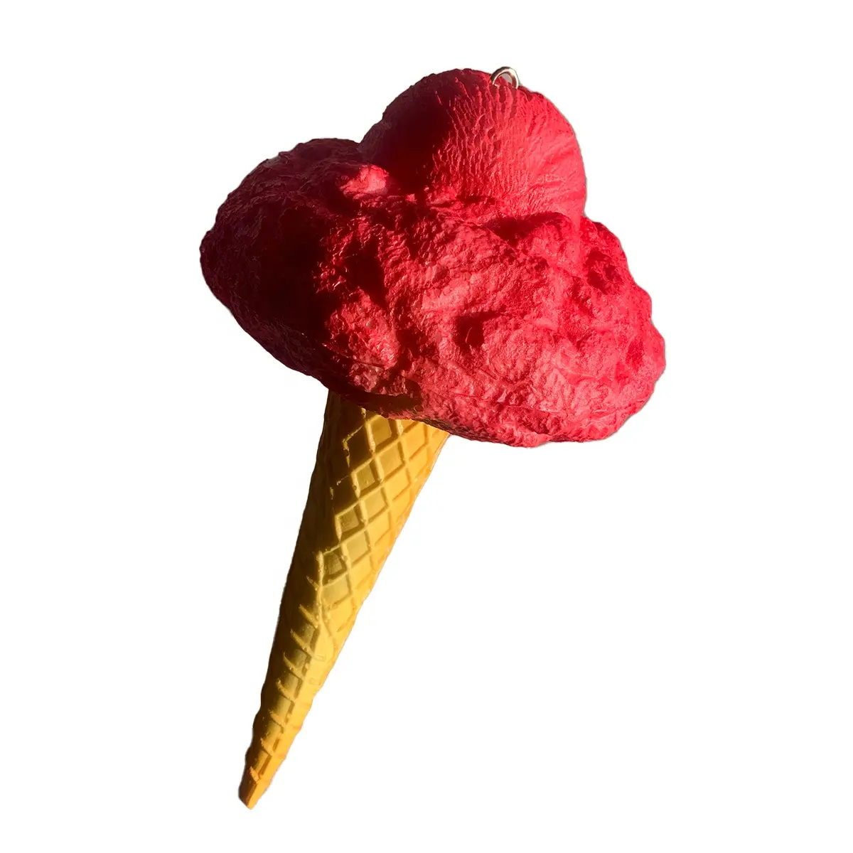 2024 tête de champignon géant boule de crème glacée décoration suspendue Dessert boutique accessoire modèle affichage cône glace Gelato dur cadeau artisanat
