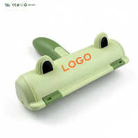 Rouleau en plastique pour enlever les poils d'animaux, brosse double face efficace pour le nettoyage et le toilettage des animaux