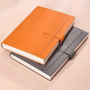 Impression de journal <span class=keywords><strong>personnalisé</strong></span> avec pages intérieures en couleur pleine page, <span class=keywords><strong>carnet</strong></span> en cuir A5 pour coffret cadeau d'entreprise, cadeau d'affaires, exécutif 2026 - Product Image 2