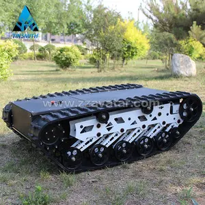 Robot Chassis Vehicle All Terrain Undercarriage Rubber Caterpillar Track